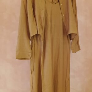 Mocha Linen Co-ord Dress Set