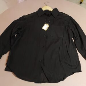 Classic Noir Oversized Shirt